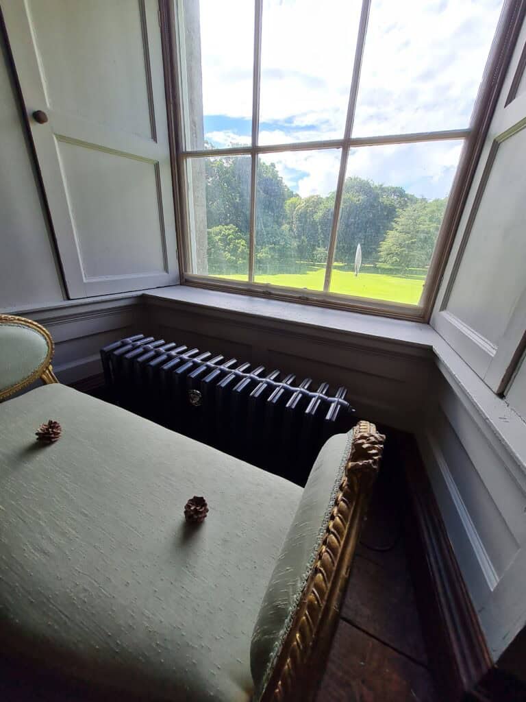Interior del castillo de Malahide de Dublin.