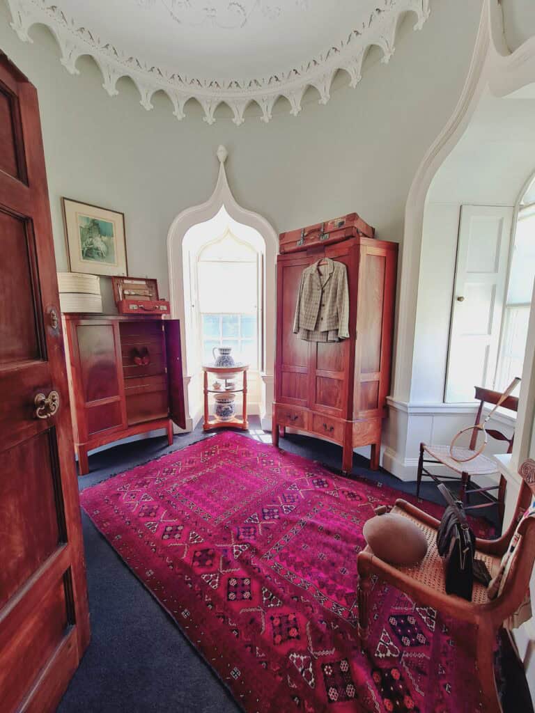 Interior del castillo de Malahide de Dublin.