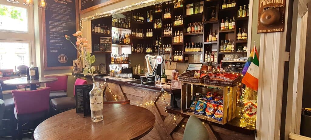 bar del museo del whiskey